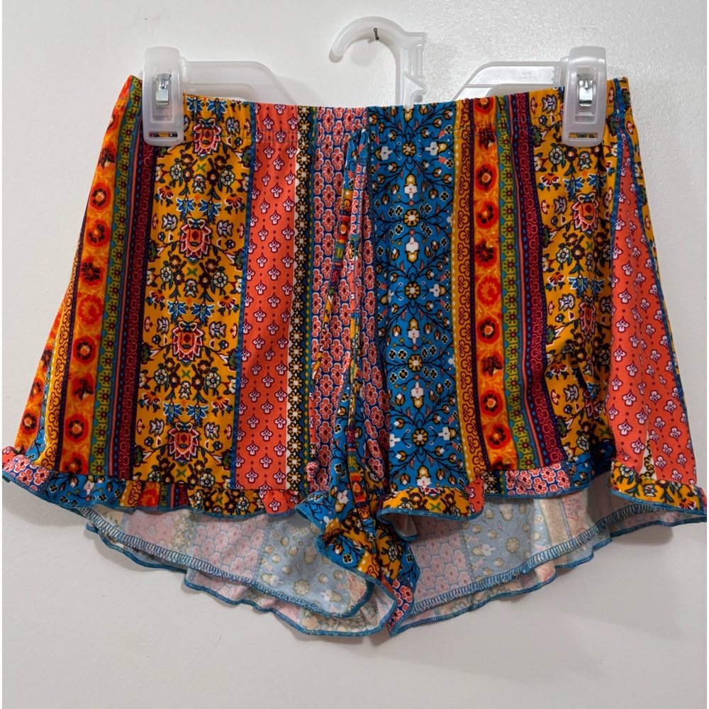 Bobbie Brooks Bohemian Boho Shorts